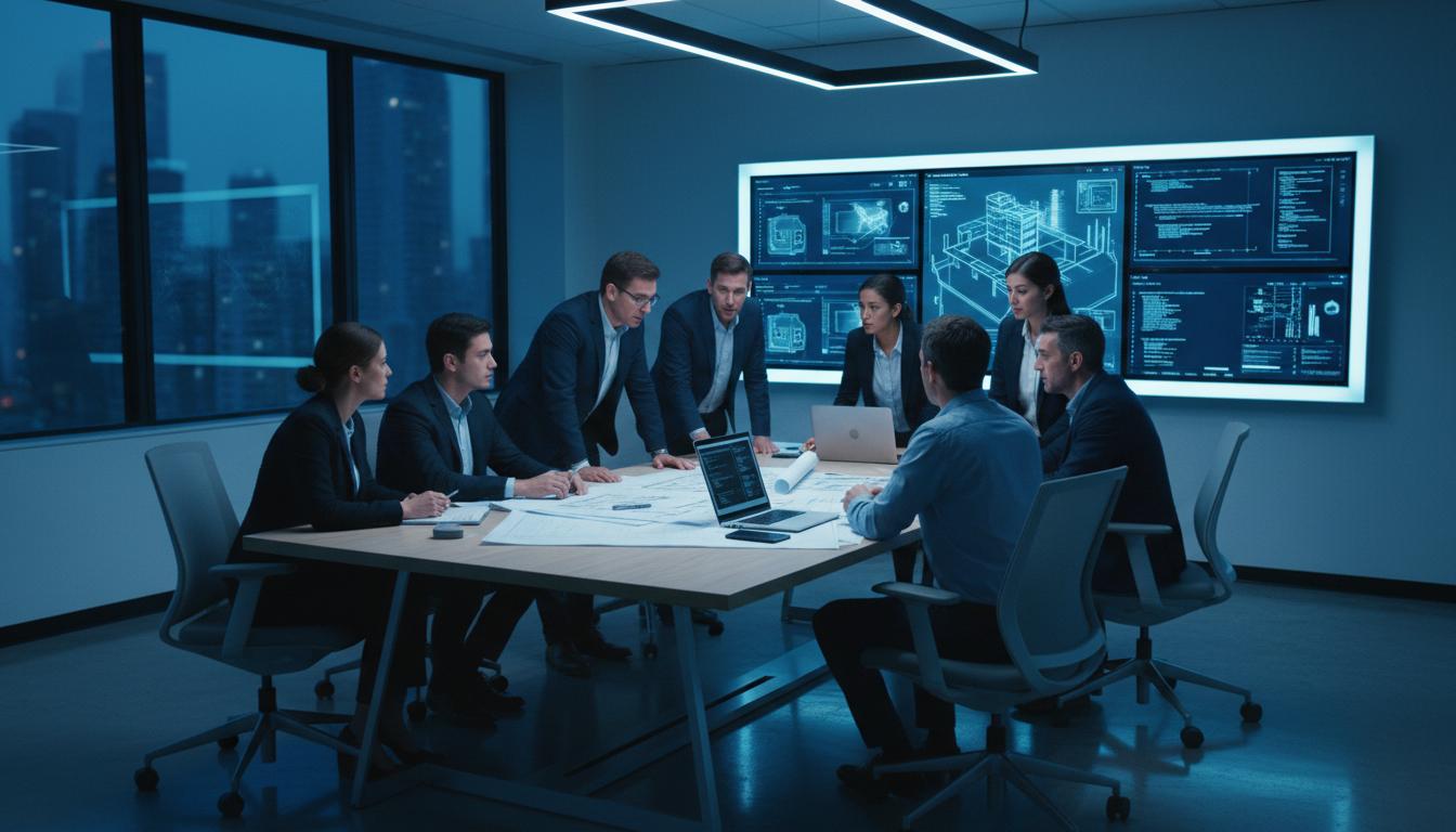 Équipe SmartSteelFrame - Ingénieurs et techniciens spécialisés structures métalliques